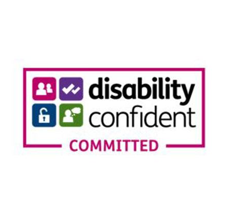 Disability Confident Committed logo