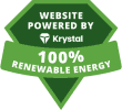 website powered by Krystal. 100% renewable energy.